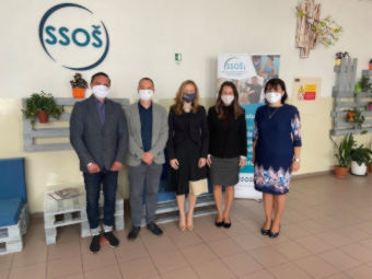 Návšteva z Ministerstva školstva - Látogatás a SZK Oktatási minisztériumából