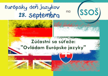 Súťaž „Ovládam európske jazyky“