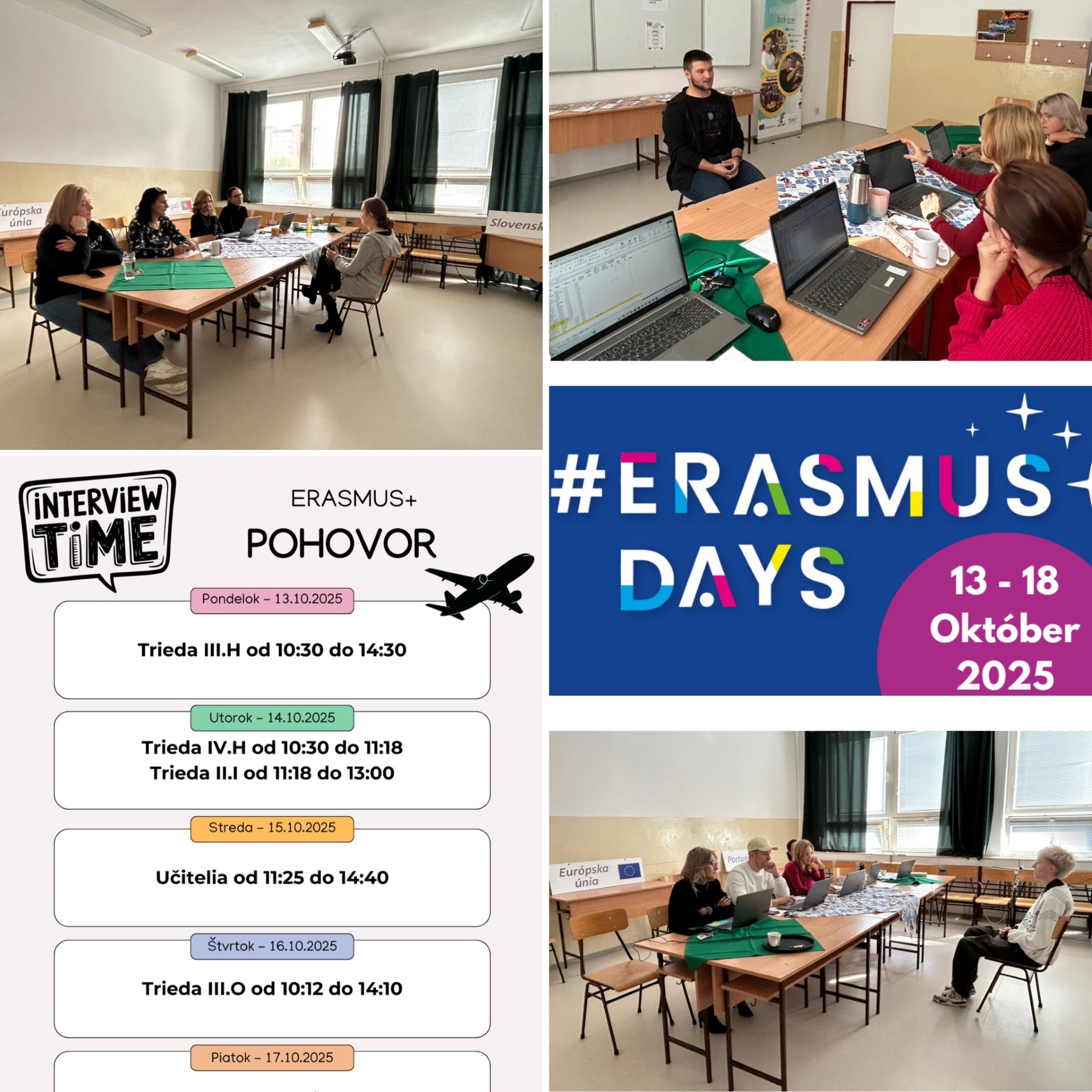 Erasmus+ 2025/26: Učitelia a žiaci vyrážajú do Európy